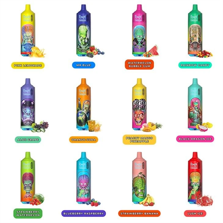 9000 Puffs Randm Tornado vienkartinis Vape