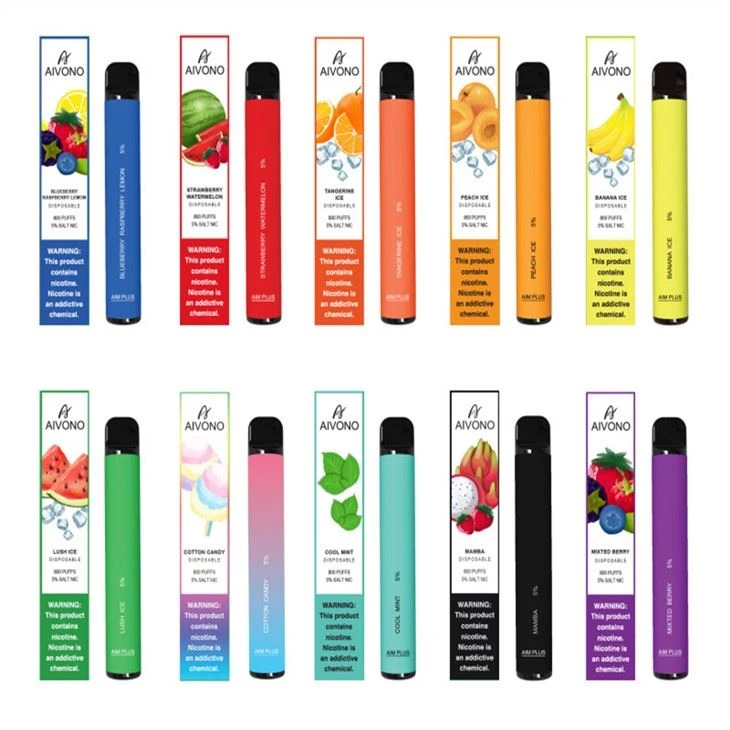 AIM Plus 800 Puffs vienkartinė dėžutė