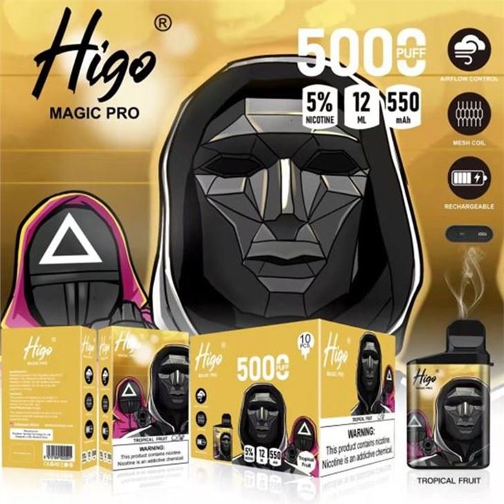 "Higo Magic Pro 5000 Vape" parduotuvė
