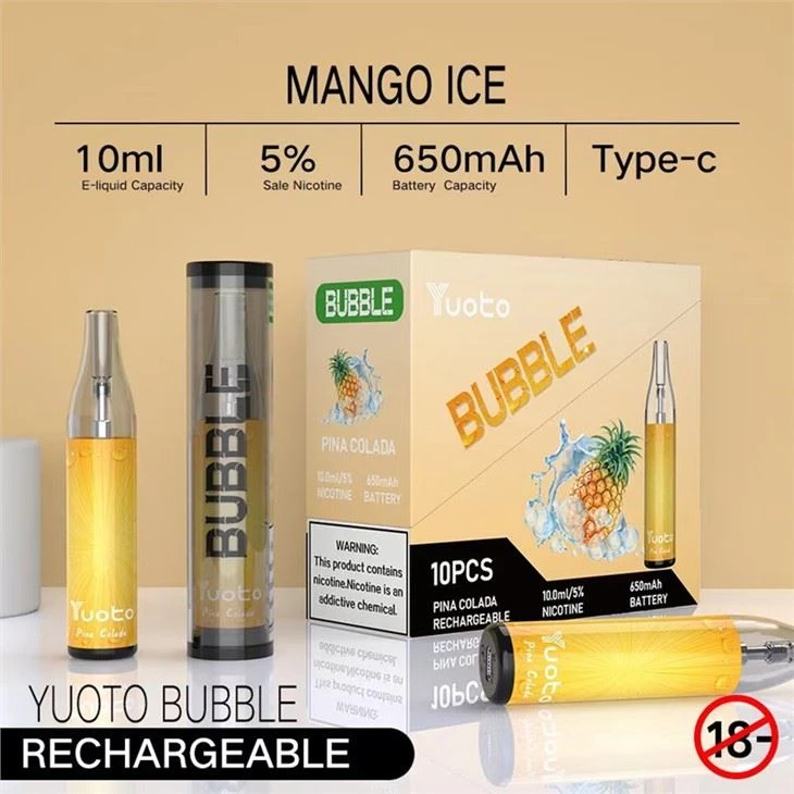 „Yuoto Bubble 4000“ vienkartinė elektroninė cigaretė
