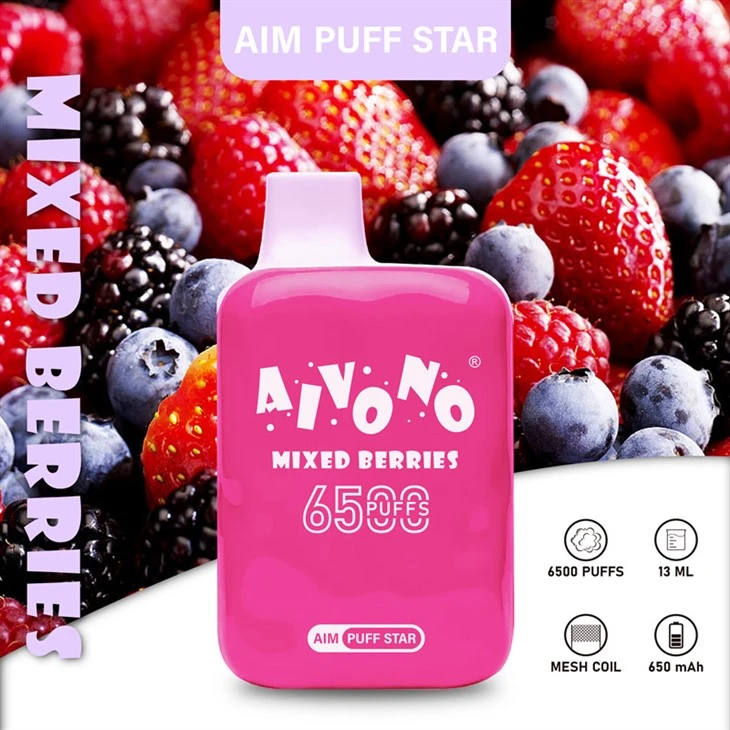 Originalūs Aivono AIM Puffstar 6500 Puffs