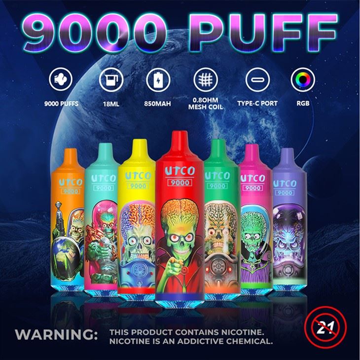 UTCO Ateiviai 9000 Puffs