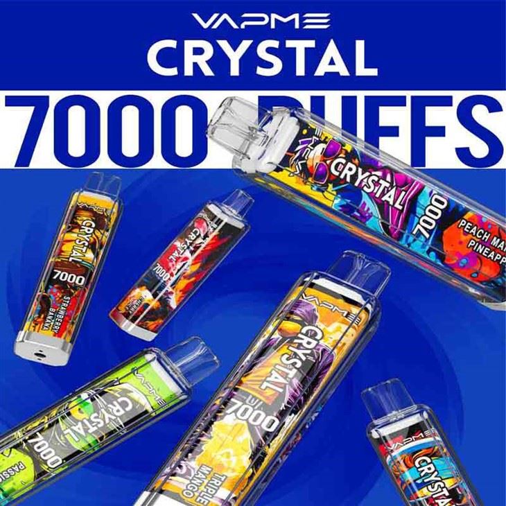 VAPME KRISTALAS 7000 PŪKAI