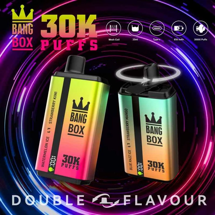 Bang BOX 30000 dvigubo skonio