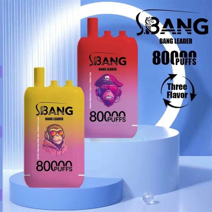 „Bang Leader 80000 Puffs“ trigubas skonis