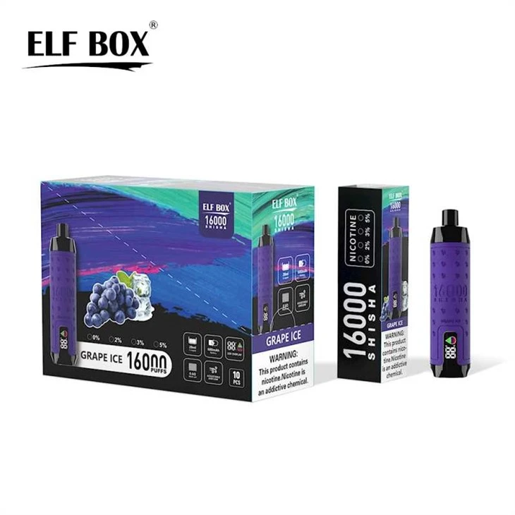 ELF BOX SHISHA 16000 Puffs Vienkartinis Vape