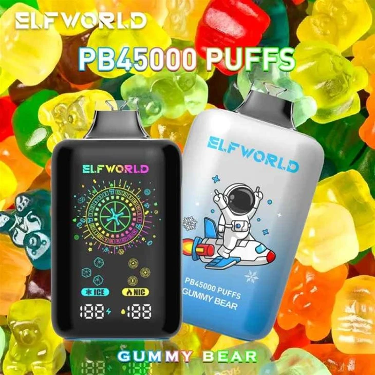 „Elfworld Pb45000“ ledo NIC valdymo vape