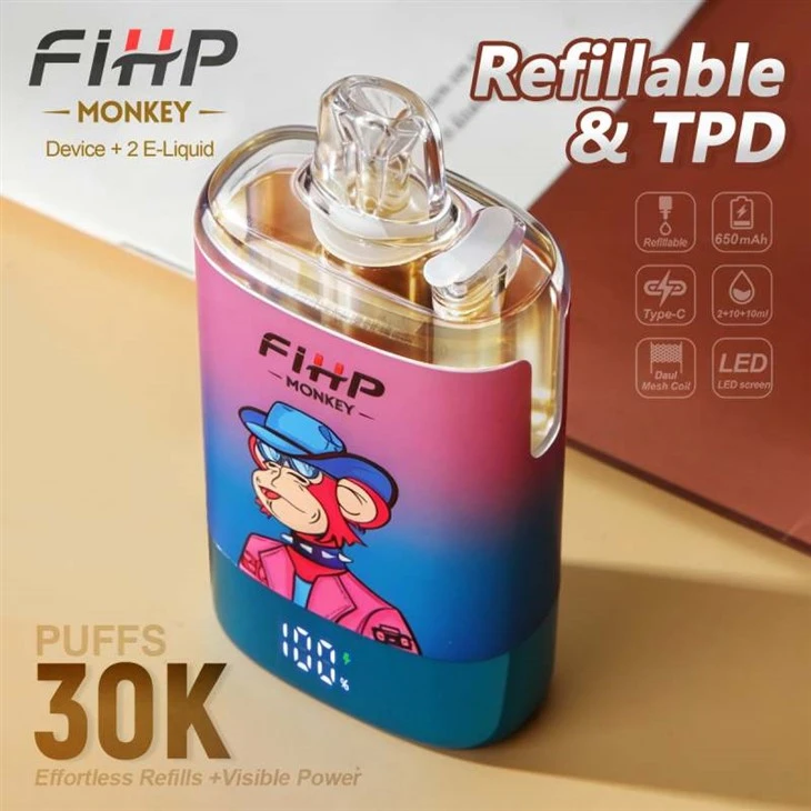 FIHP MONKEY 30K Puffs Daugkartinis TPD