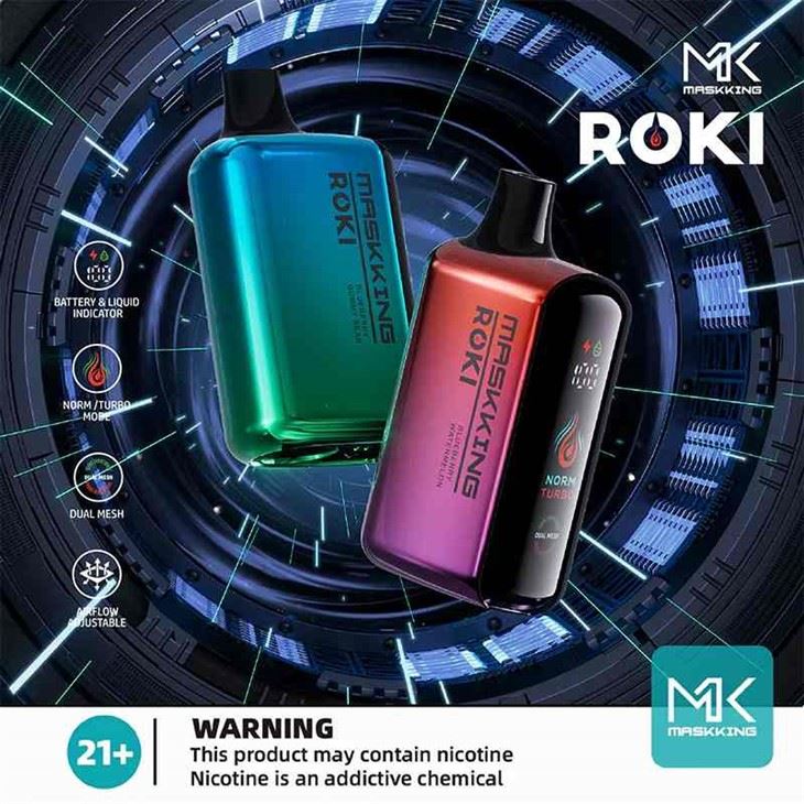 Maskavimas ROKI 15000 Puffs