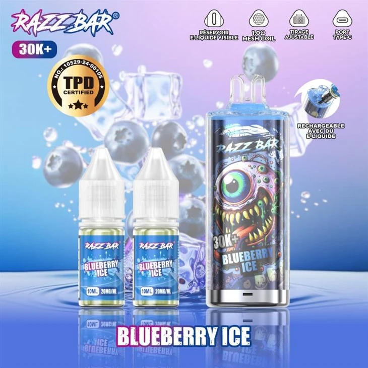 RAZZ Baras 30000+ Puffs Vape