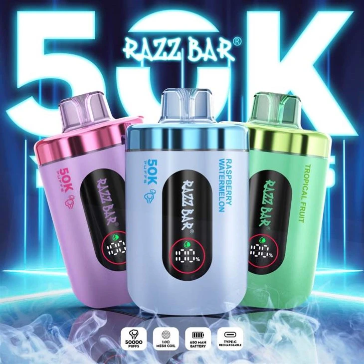 „Razz Bar 50000 Puff vape“