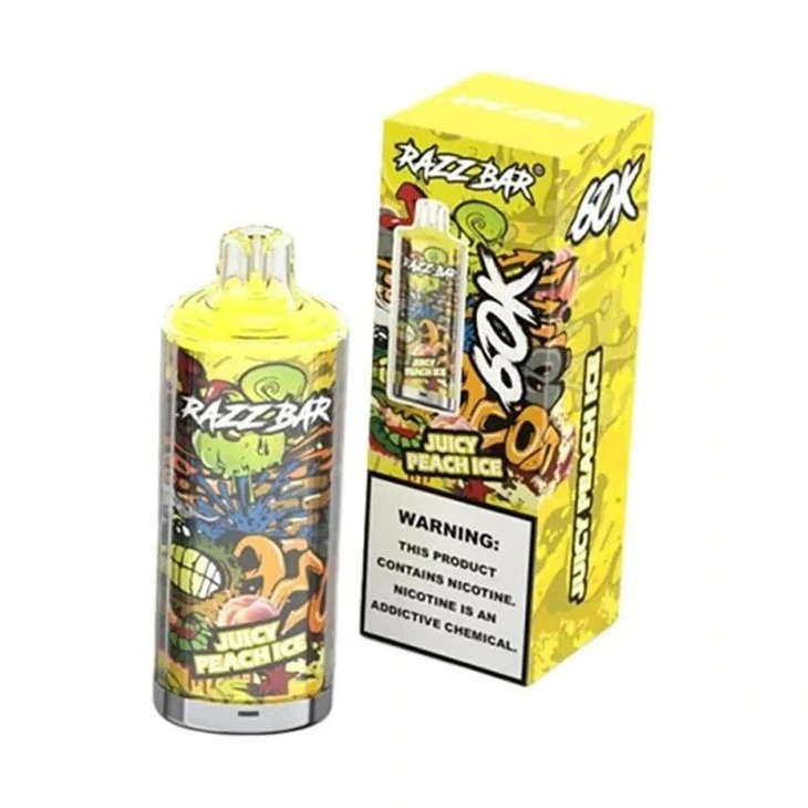 RazzBar60KJuicyPeachIce_Razz bar 60000