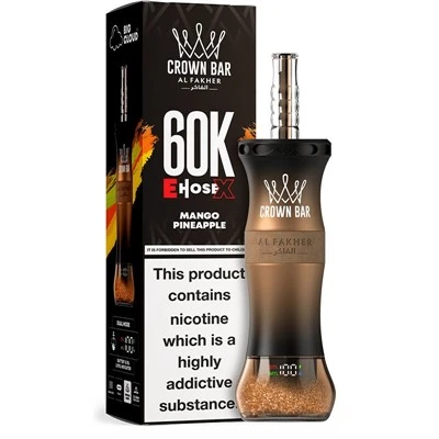 Al Fakher Crown Bar 60K E{1}}X žarna