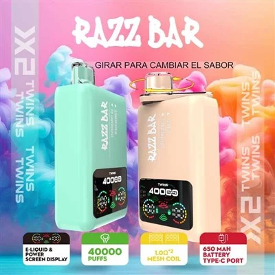 RAZZ BAR 40000 Dviejų skonių