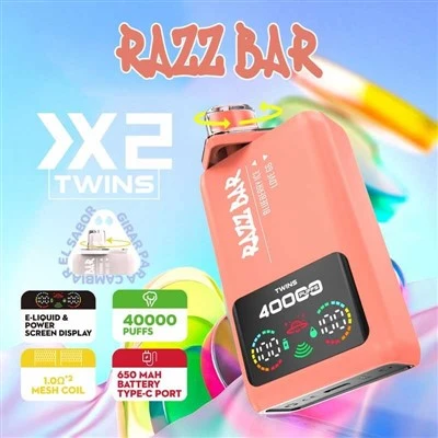 RAZZ BAR 40K dvigubo skonio