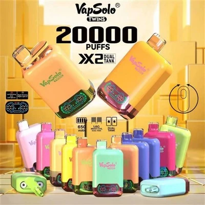 VapSolo Dvyniai 20000 Puffs Double Taste Vape