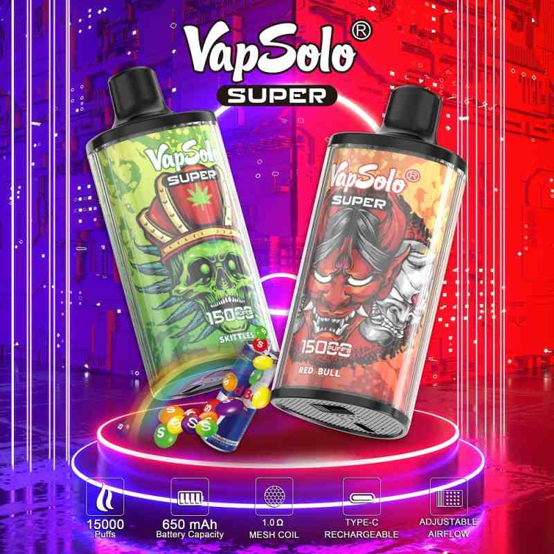 „Vapsolo Super 15000 Puffs Vape“