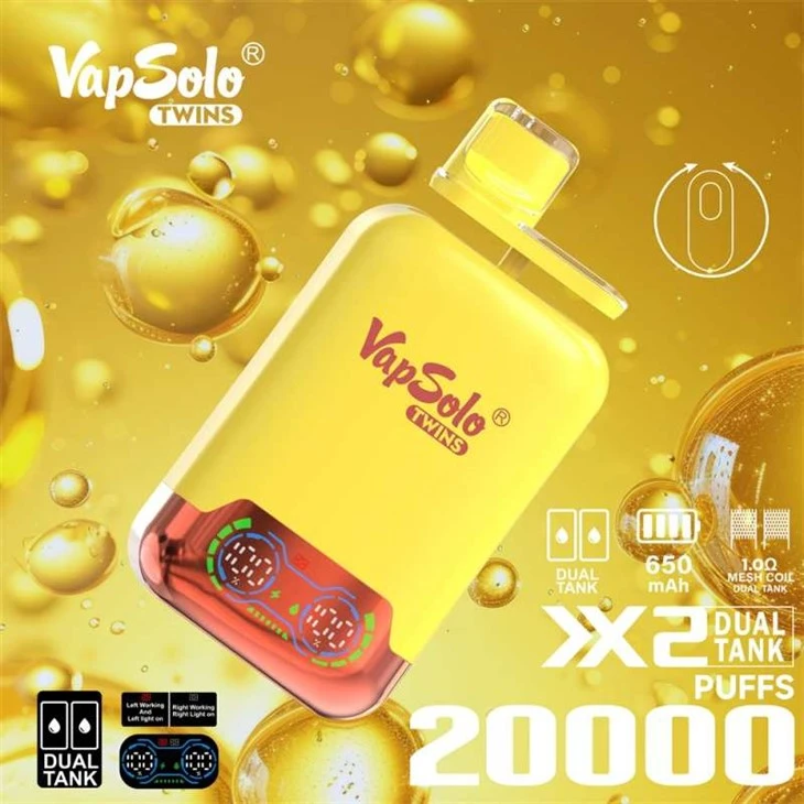 „Vapsolo Twins 20K Puffs“