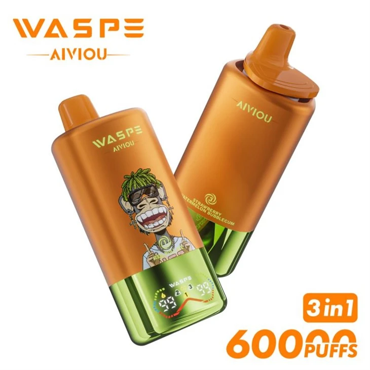 „Waspe Aiviou 60000 Puffs“ trigubo skonio vape
