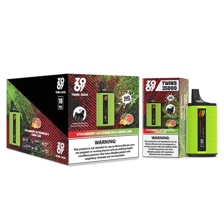 Zooy dvynukai 35000 pūkuoti dvigubo skonio vape